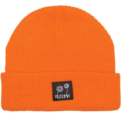 Autumn Label Beanie - Orange