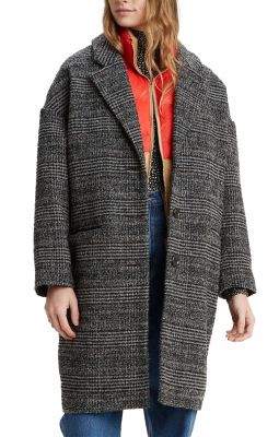 Levi's Wms Wool Cocoon Coat Jacket 