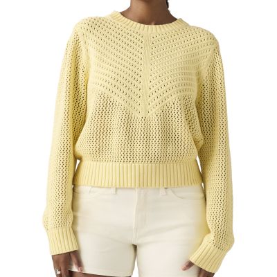 Levi's W Gaelle Long Sleeves Crochet Pullovet