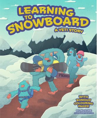 MDXONE Learning To Snowboard [  Hard Cover ] Book - English
