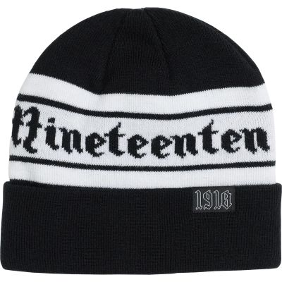 1910 Ironhorse Beanie - Black/White