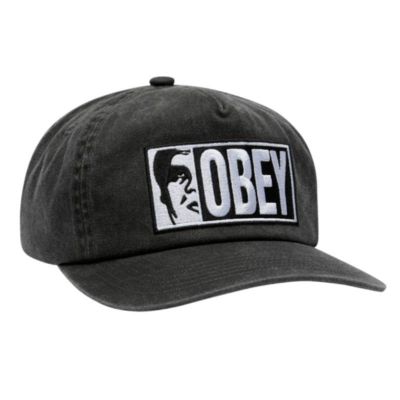 Obey Half Icon Pigment Hat - Black