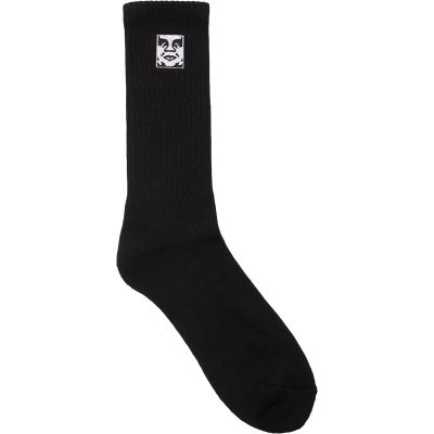 Obey Icon Face Sock - Black