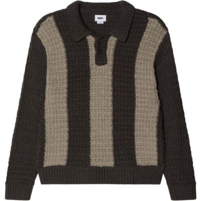 Obey Textured Rugby Polo