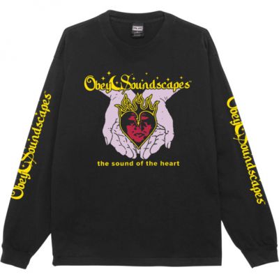 Obey Soundscapes Long Sleeves Tee