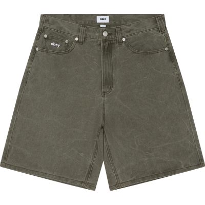 Obey Bigwig Baggy Denim Short