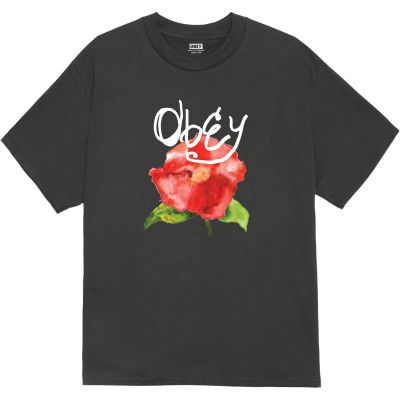 Obey Watercolor Poppy Tee