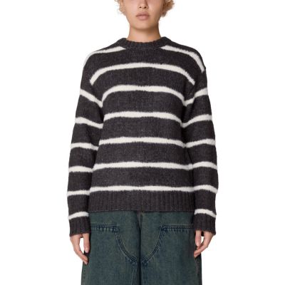 Obey Wm Casey Stripe Crew