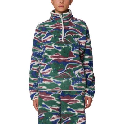 Obey Wm Pastures Mock Neck Pullover
