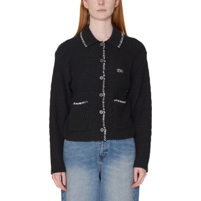Obey Wms Amelie Button Down Sweater