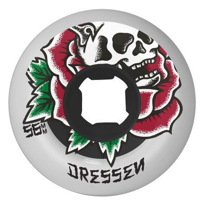 OJ Wheels Eric Dressen Rose Skull Double Duro 99A/95A/56mm