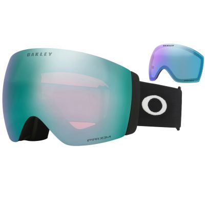Oakley Flight Deck™ Pro L - Black [Prizm™ Snow Sapphire Iridium + Prizm™ Snow Iced Iridium]