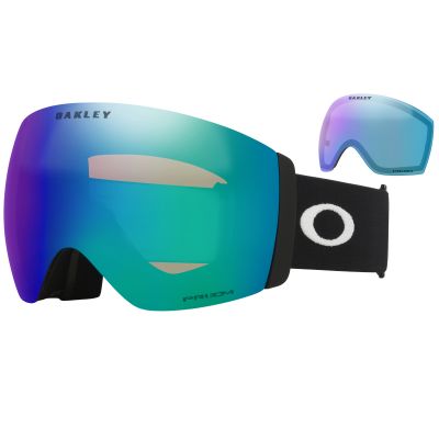 Oakley Flight Deck™ Pro L - Black [Prizm™ Snow Argon Iridium + Prizm™ Snow Iced Iridium]