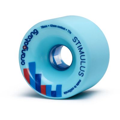 Orangatang Wheels Stimulus Blue 77A/70mm