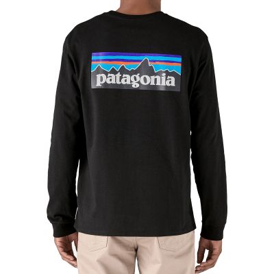 Patagonia Long-Sleeved P-6 Logo Responsibili-Tee