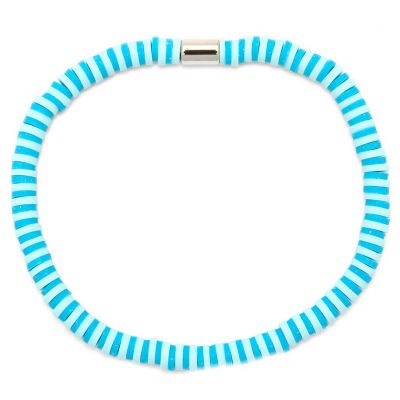 Pura Vida Seascape Stretch Bracelet - Canal Blues