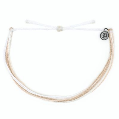 Pura Vida Original Anklet - White Sands