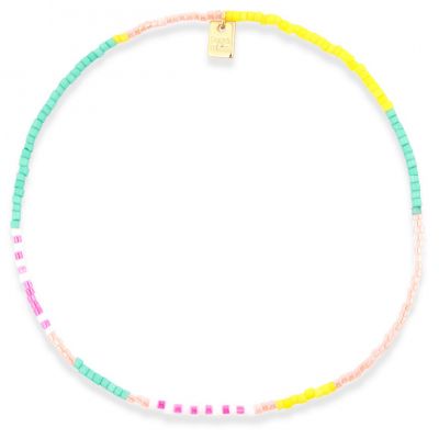 Pura Vida Nova Seed Stretch Anklet - Multi