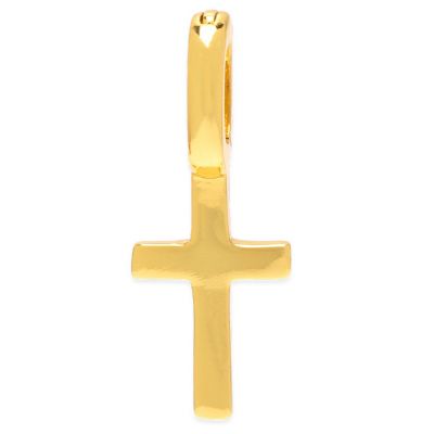 Pura Vida Harper Cross Charm - Gold