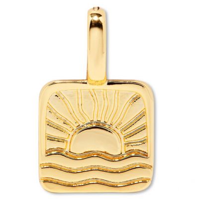 Pura Vida Harper Sun Charm - Gold