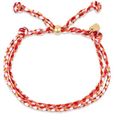 Pura Vida Friendship Cord Bracelet - Red