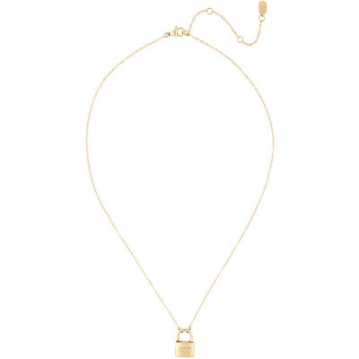 Pura Vida Padlock Pendant Collier Gold