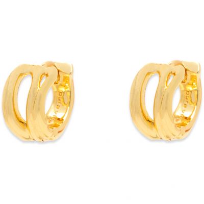 Pura Vida Palma Huggies Boucles D'oreilles - Gold