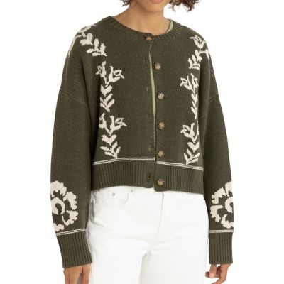 Rhythm Wm Antique Floral Caridgan