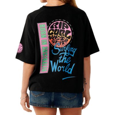 Rip Curl W Surf The World Boxy Tee 