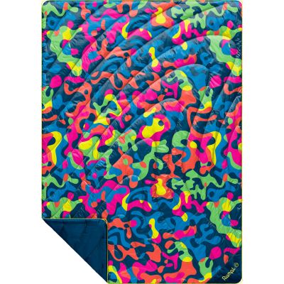 Rumpl Original Puffy 1 Person Blanket - Hyper Abstraction