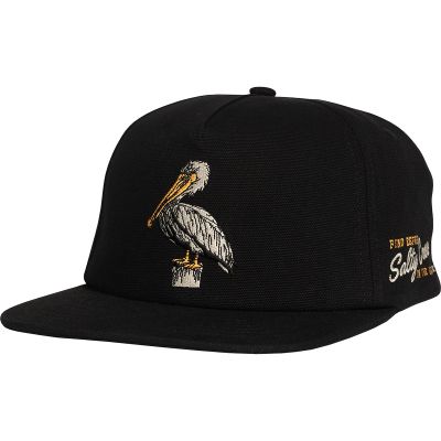 Salty Crew Coastal Snapback - Black