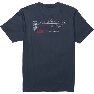Salty Crew Whaler Schematic Tee