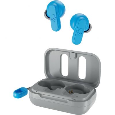 Skullcandy Dime 2 - Light Grey/Blue