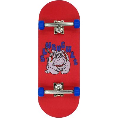 Slushcult Fingerboard Complete Junkyard Dog - Red