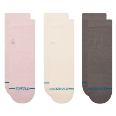 Stance W Icon Quarter 3 Pack