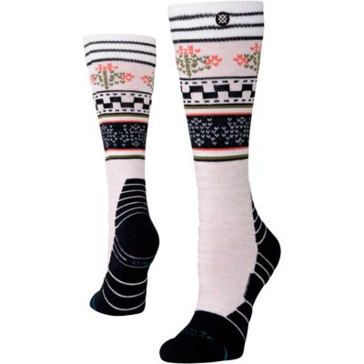 Stance Wm Snow Winter Bloom Midcrew Socks