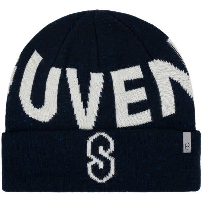 Souvenir Speckled Cuff Beanie - Navy