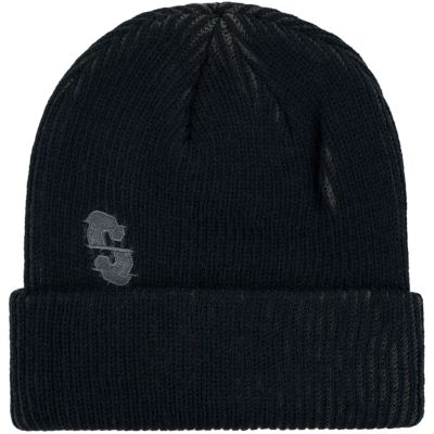 Souvenir Two Tone Rib Beanie - Black