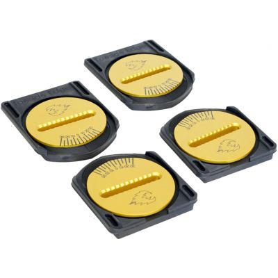 Spark Canted Pucks - Gold