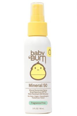 Baby Bum SPF 50 Mineral Sunscreen Spray Fragrance Free