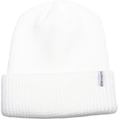 Alternative Signature Beanie - White