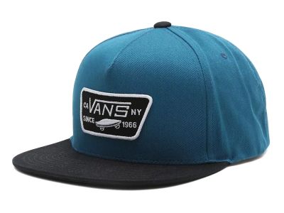 Vans Full Patch Snapback Hat O/S - Moroccan Blue  