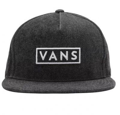 Vans Easy Box Snapback Hat - Washed Grey 