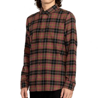 Volcom Caden Plaid Long Sleeves