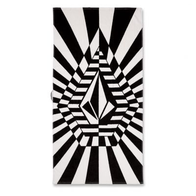 Volcom Stone Ray Towel - Black/White