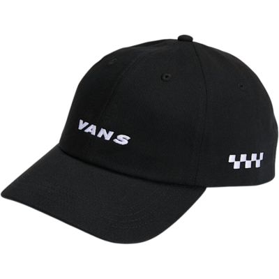 Vans Check Side Curved Bill Jockey Cap - Black