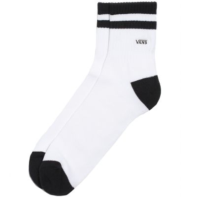Vans Half Crew Socks - White/Black