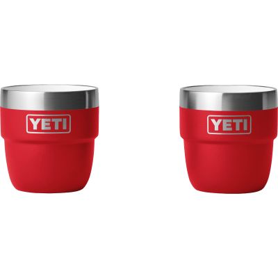 YETI Espresso Rambler 4oz Tasse - Rescue Red