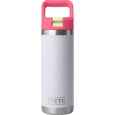YETI Insulated Water Straw Bottle Rambler 18oz - Mist/Pink/GHP