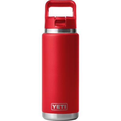 YETI Insulated Water Bottle Rambler 26oz - Rescue Red
